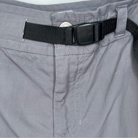 Columbia Grey Nylon Shorts Size 12 Activewear Hiking Outdoor Sporty - Picture 9 of 13